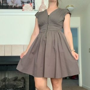Gray boutique A-Line Dress